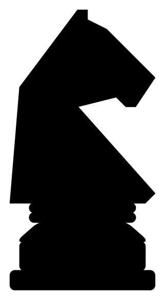 Chess Piece Horse Stickdatei