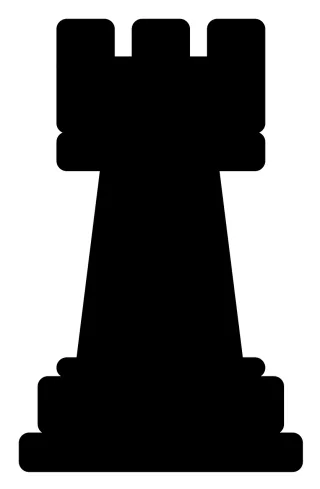 Chess Rook Castle Stickdatei