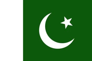 Pakistan Flag National Stickdatei – Natur