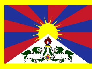 Tibet Flag Independence movement Stickdatei – Tiere