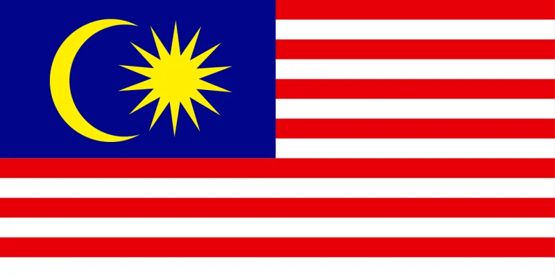 Malaysia Flag Symbol Stickdatei – Weihnachten
