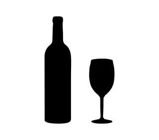 Wine Glass Bottle Stickdatei
