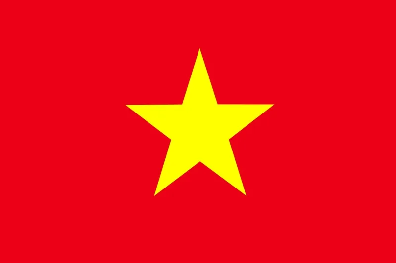 Vietnam Flag Vietnamese Stickdatei – Weihnachten