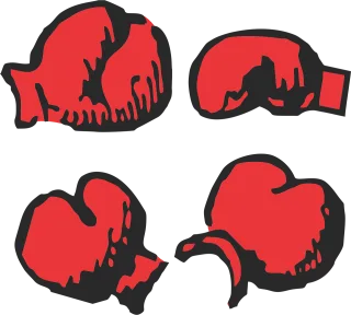 Boxing gloves Box Boxing Stickdatei