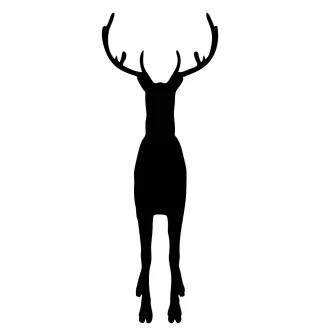 Reindeer Animal Wild Stickdatei