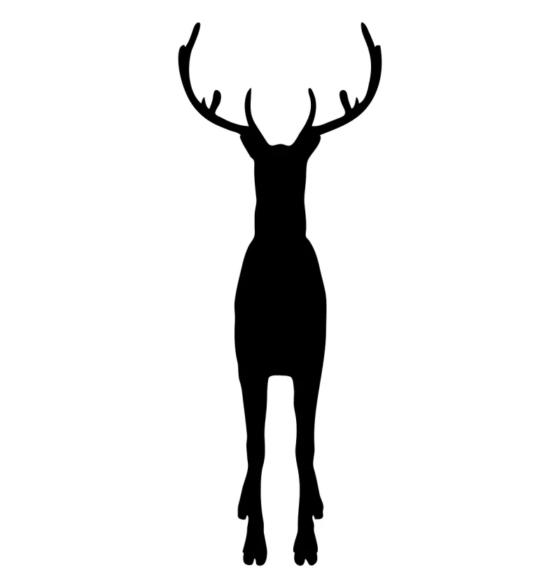 Reindeer Animal Wild Stickdatei – Tiere