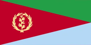 Eritrea Flag National Stickdatei – Weihnachten