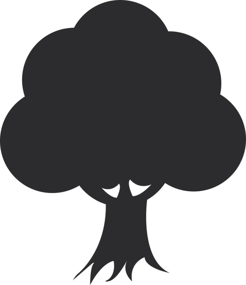 Tree Icon Symbol Stickdatei – Natur