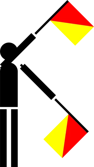 Semaphore Flag X Stickdatei – Fahrzeuge
