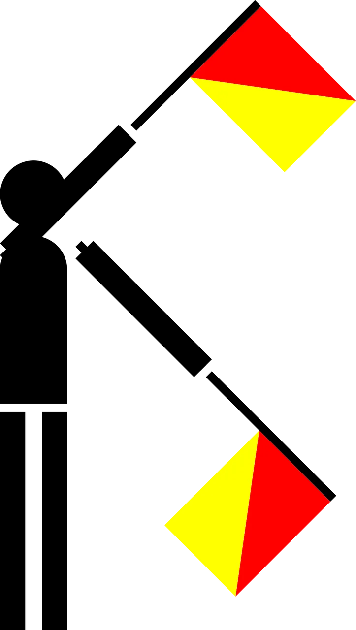 Semaphore Flag X Stickdatei – Fahrzeuge