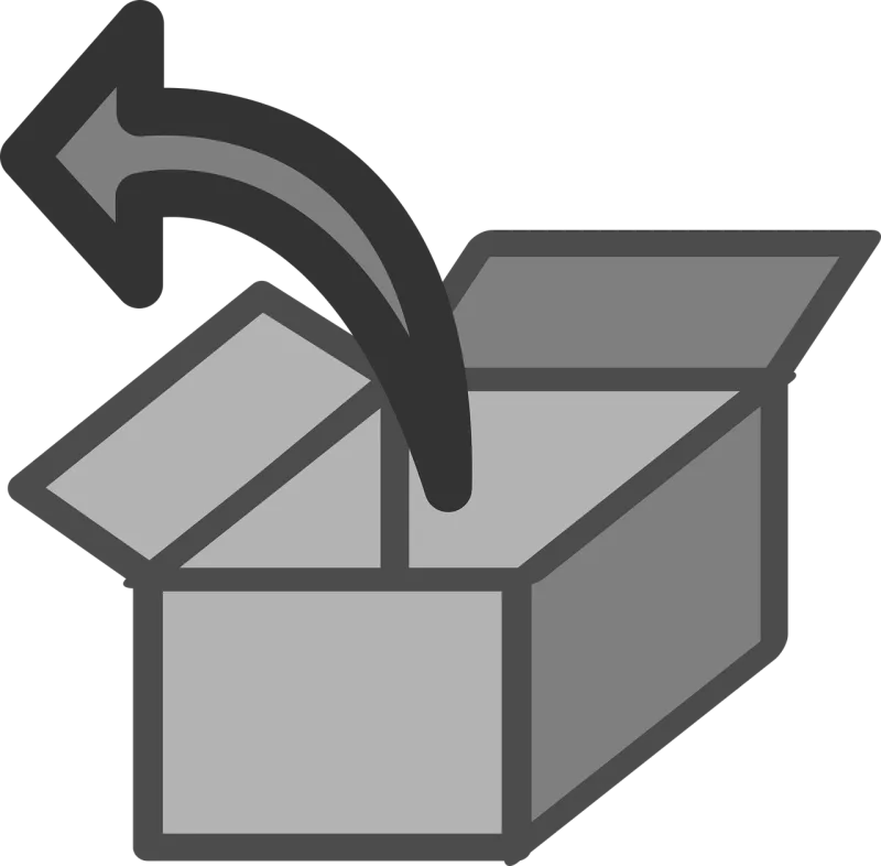 Extract Box Arrow Stickdatei – Sport