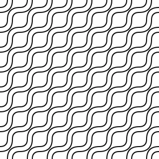 Wave Wavy Line Stickdatei