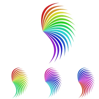 Wing Logo Vector Stickdatei – Natur
