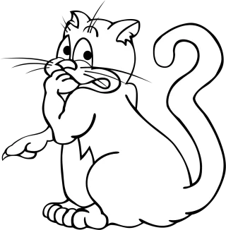 Cat Animal Kitten Stickdatei