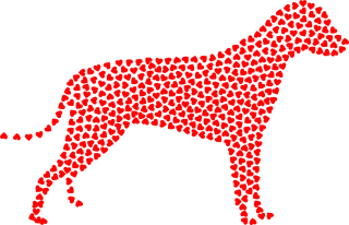 Dog Canine Animal Stickdatei
