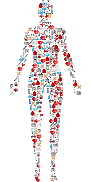 Human First aid Medical Stickdatei