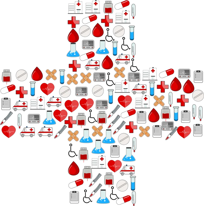 Cross First aid Medical Stickdatei – Fahrzeuge