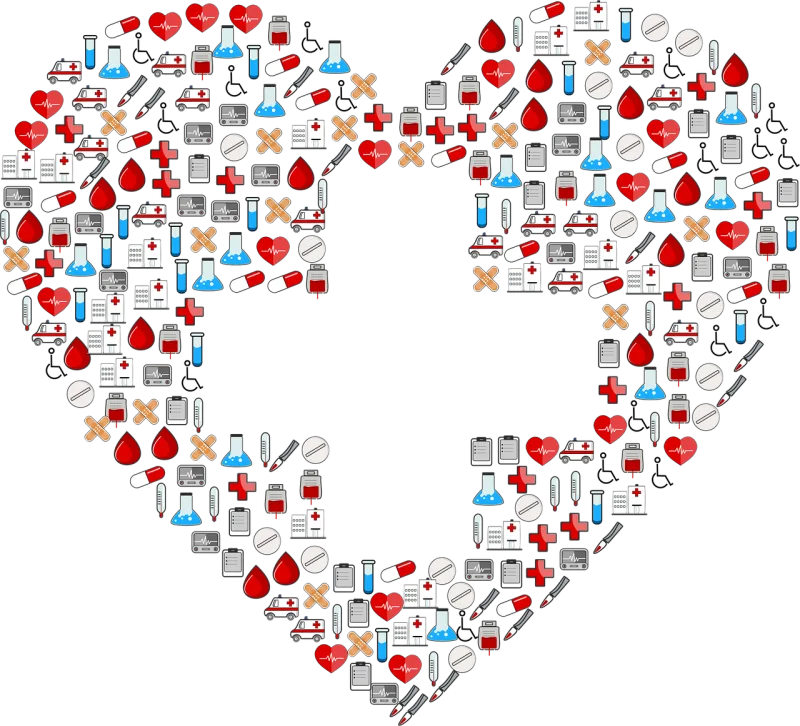 Heart First aid Medical Stickdatei – Fahrzeuge