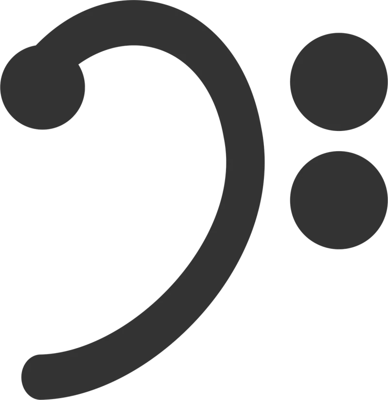 Musical Note Half Stickdatei – Musik