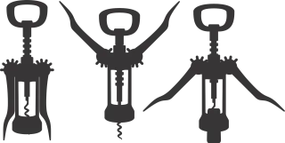 Bottle opener Wine Bottle Stickdatei