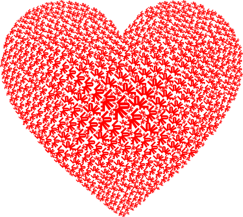Heart Love Romance Stickdatei – Herzen & Liebe