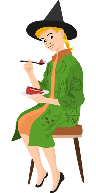 Cake Halloween Spooky Stickdatei – Essen & Trinken