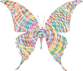 Butterfly Animal Insect Stickdatei