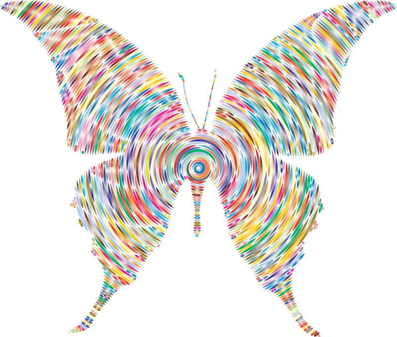 Butterfly Animal Insect Stickdatei – Tiere