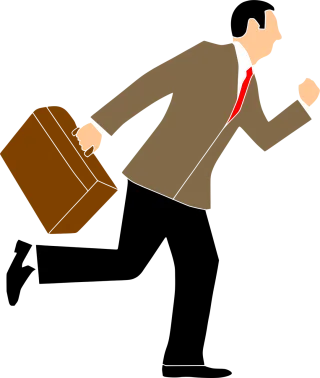Man Run Work Stickdatei