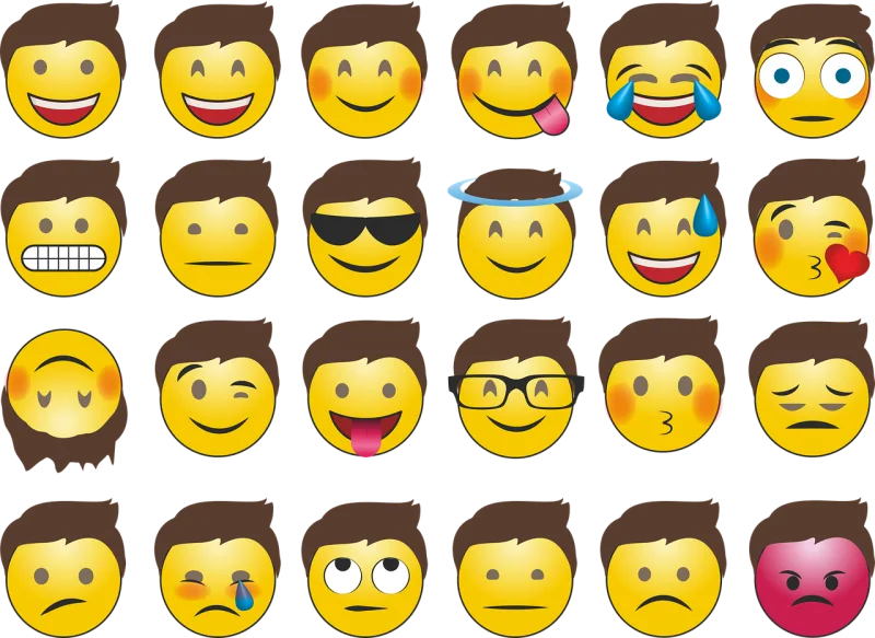 Emojis Smilie Whatsapp Stickdatei – Herzen & Liebe