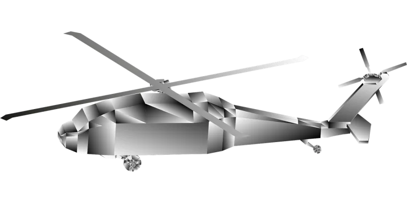 Military Blackhawk Helicopter Stickdatei – Fahrzeuge