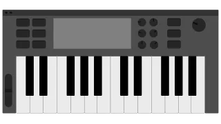 Keyboard Midi controller Music Stickdatei