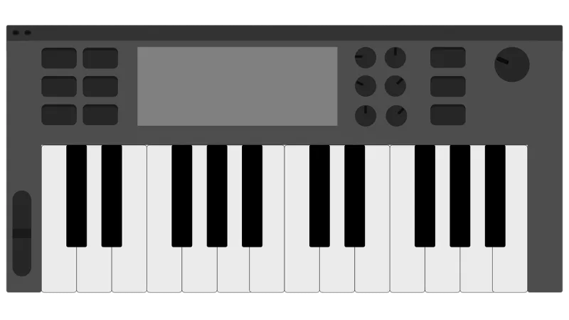 Keyboard Midi controller Music Stickdatei – Musik
