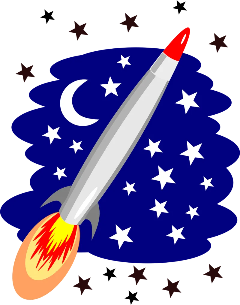 Rocket Nature Stars Stickdatei – Kinder