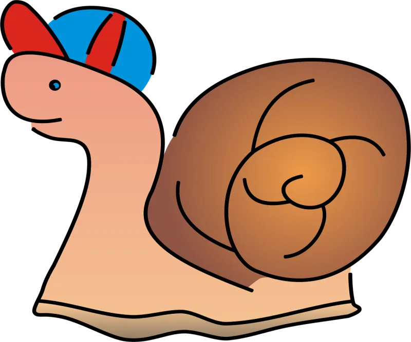 Snail Crawl Seashell Stickdatei – Sport