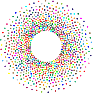 Torus Circles Dots Stickdatei