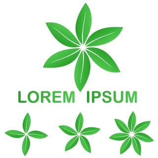 Green Logo Icon Stickdatei