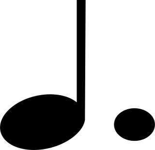 Dotted note Lengthen Note Stickdatei