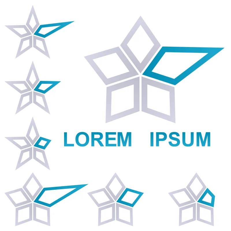 Star Logo Icon Stickdatei – Weihnachten