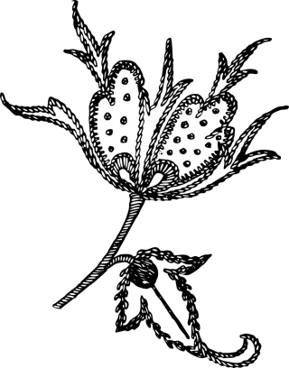 Embroidered Embroidery Needle work Stickdatei