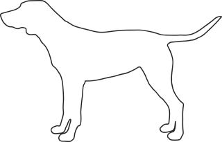 Dog Doggy Animal Stickdatei