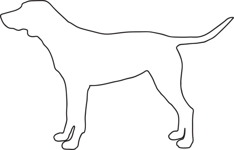 Dog Doggy Animal Stickdatei – Tiere