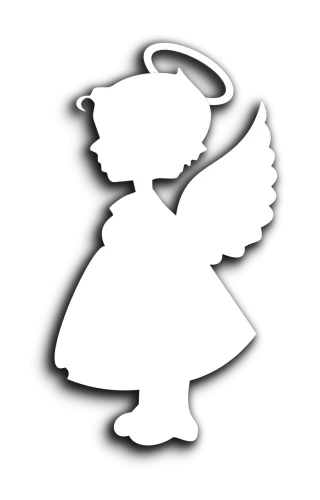 Angel Cherub Wings Stickdatei