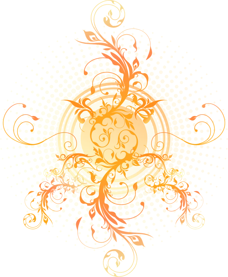 Flora Abstract Filigree Stickdatei – Natur