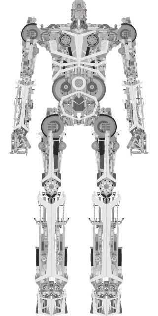Robot Project Large robot Stickdatei – Kinder