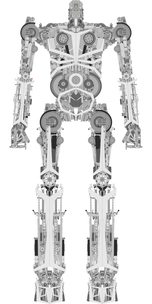 Robot Project Large robot Stickdatei – Kinder