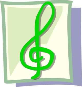 Treble clef G clef Musical note Stickdatei