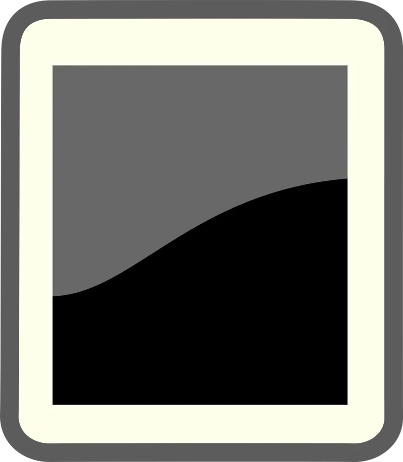 Black Grey Wave Stickdatei – Natur