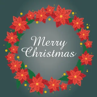 Christmas star Flower background Beautiful wallpaper Stickdatei