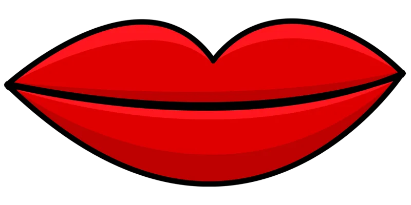 Lips Kiss Red Stickdatei – Herzen & Liebe